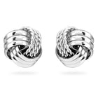 925 Sterling Silver Twisted Knot Stud Earrings