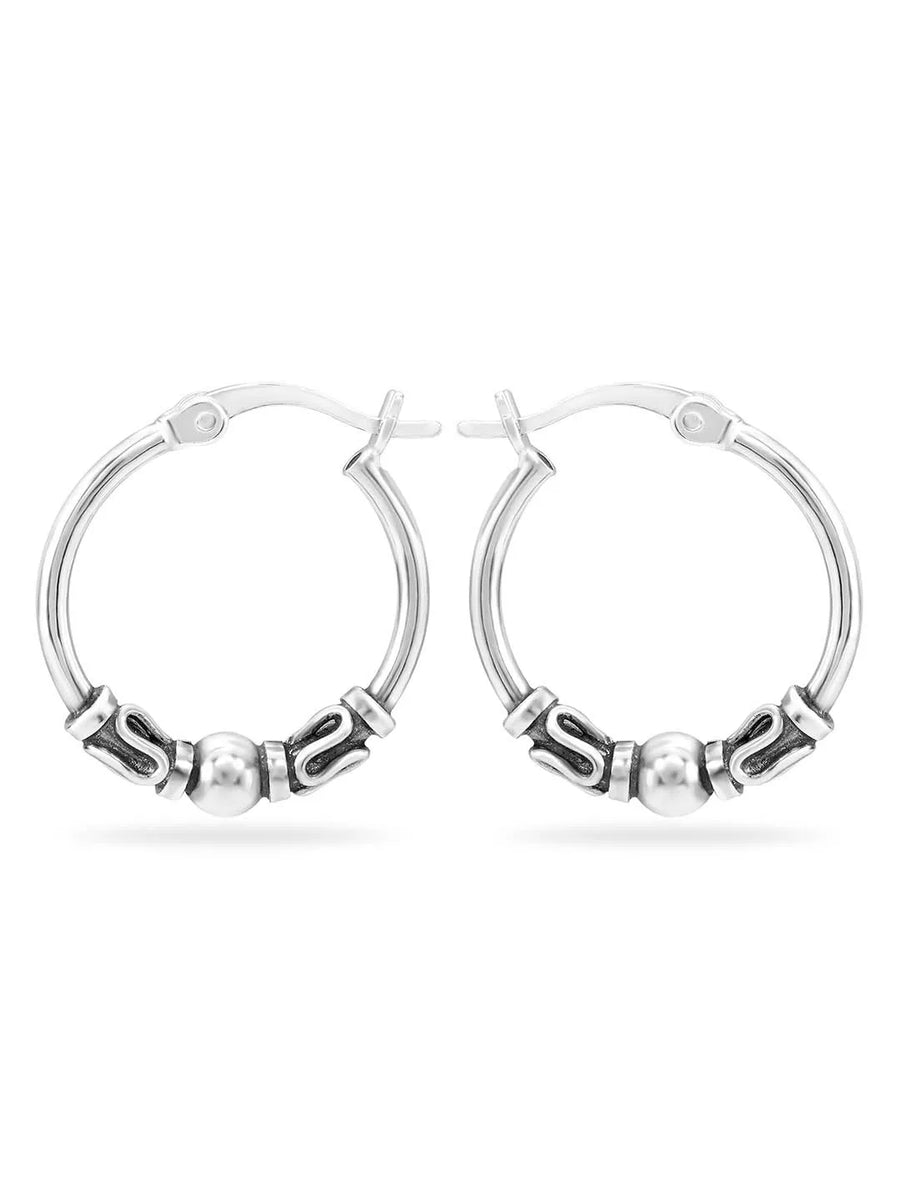 Serenity Hoop Earrings – Calm & Elegant Designs by Peora

