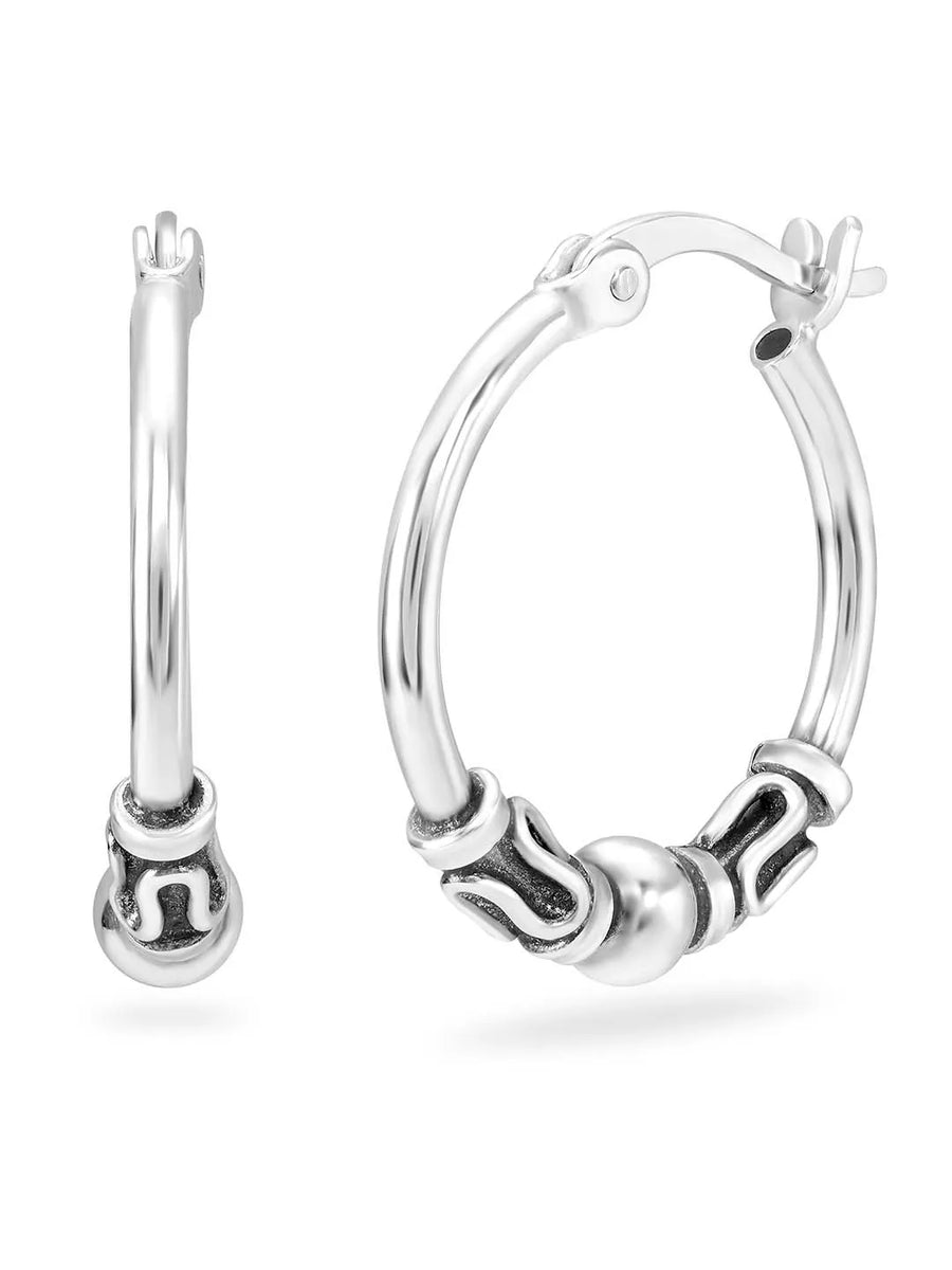 Serenity Hoop Earrings – Calm & Elegant Designs by Peora

