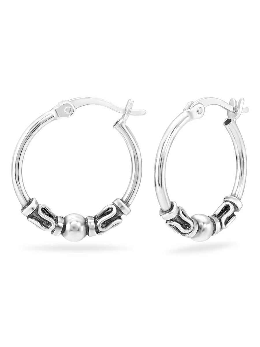 Serenity Hoop Earrings – Calm & Elegant Designs by Peora

