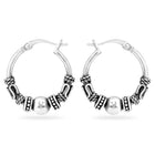 Petal-Shaped Hoop Earrings – Unique Floral Designs by Peora

