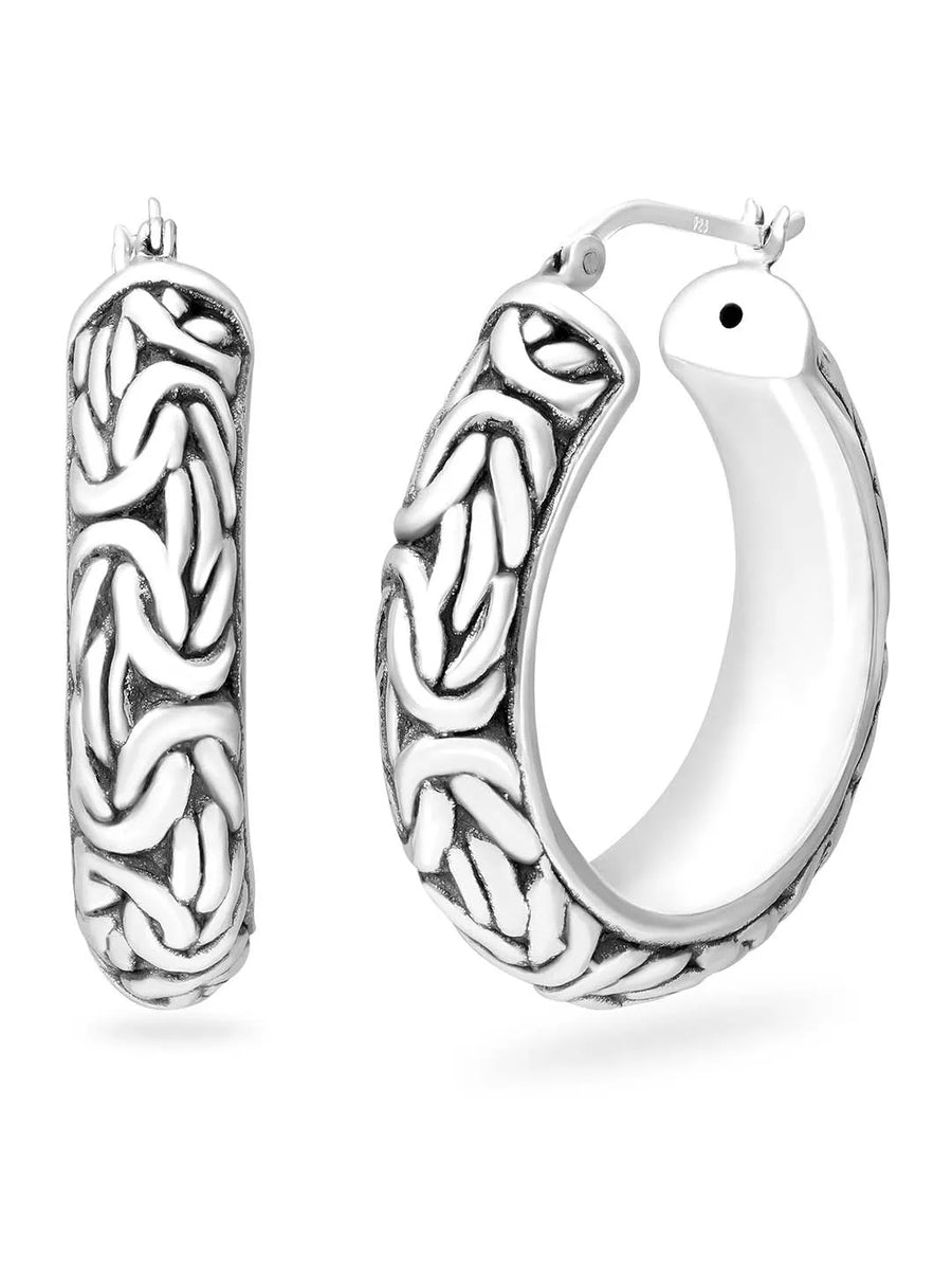 Elegance Hoop Earrings – Sophisticated Styles by Peora

