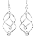 Sterling Drop Earrings – Elegant Silver Styles by Peora

