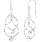 Sterling Drop Earrings – Elegant Silver Styles by Peora

