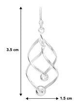 Sterling Drop Earrings – Elegant Silver Styles by Peora


