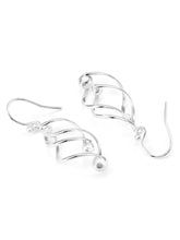 Sterling Drop Earrings – Elegant Silver Styles by Peora

