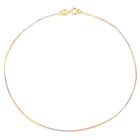 Grace Anklet by Peora | Elegant & Delicate Footwear Jewellery