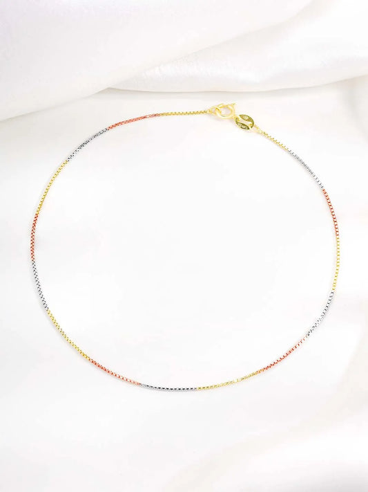 Grace Anklet by Peora | Elegant & Delicate Footwear Jewellery