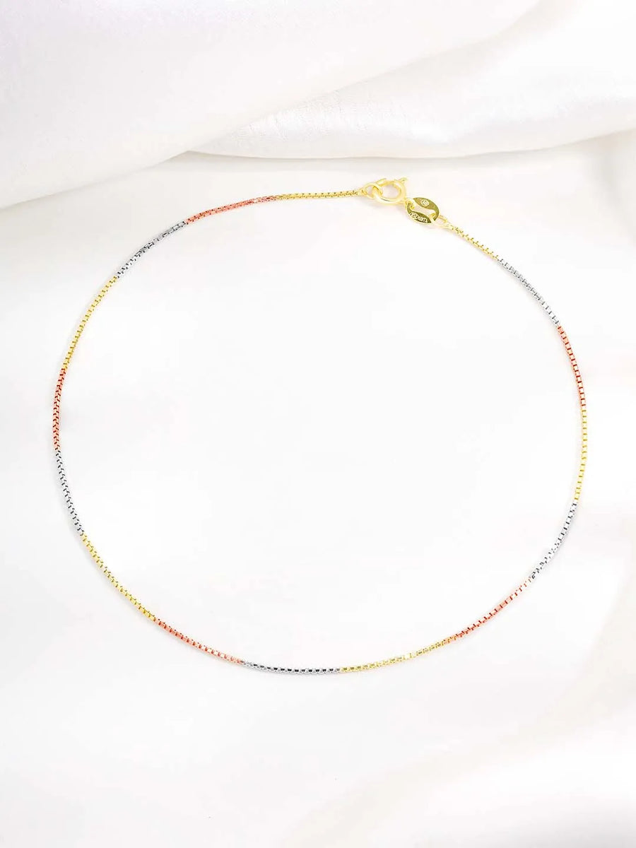 Grace Anklet by Peora | Elegant & Delicate Footwear Jewellery