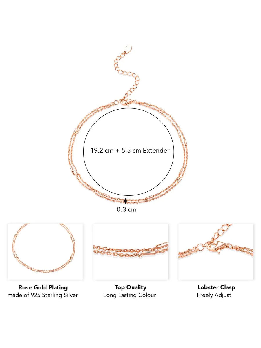 Footwear Anklet by Peora | Stylish Accent for Every Step