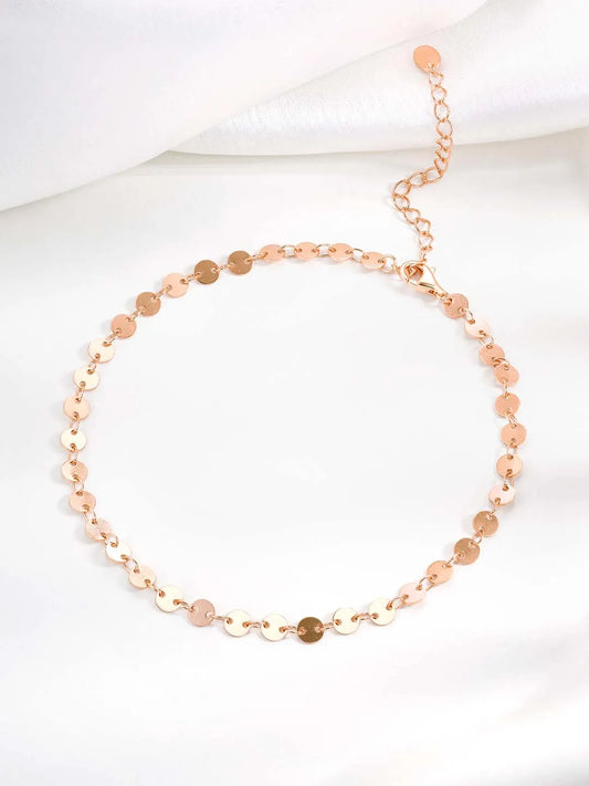 Blush Anklet Design by Peora | Delicate Charm for Elegant Looks
