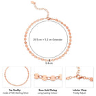 Blush Anklet Design by Peora | Delicate Charm for Elegant Looks