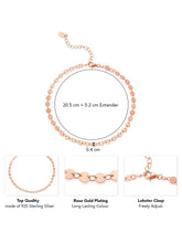 Blush Anklet Design by Peora | Delicate Charm for Elegant Looks