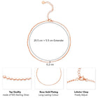Blush Beauty Anklet by Peora | Soft Elegance for Every Step