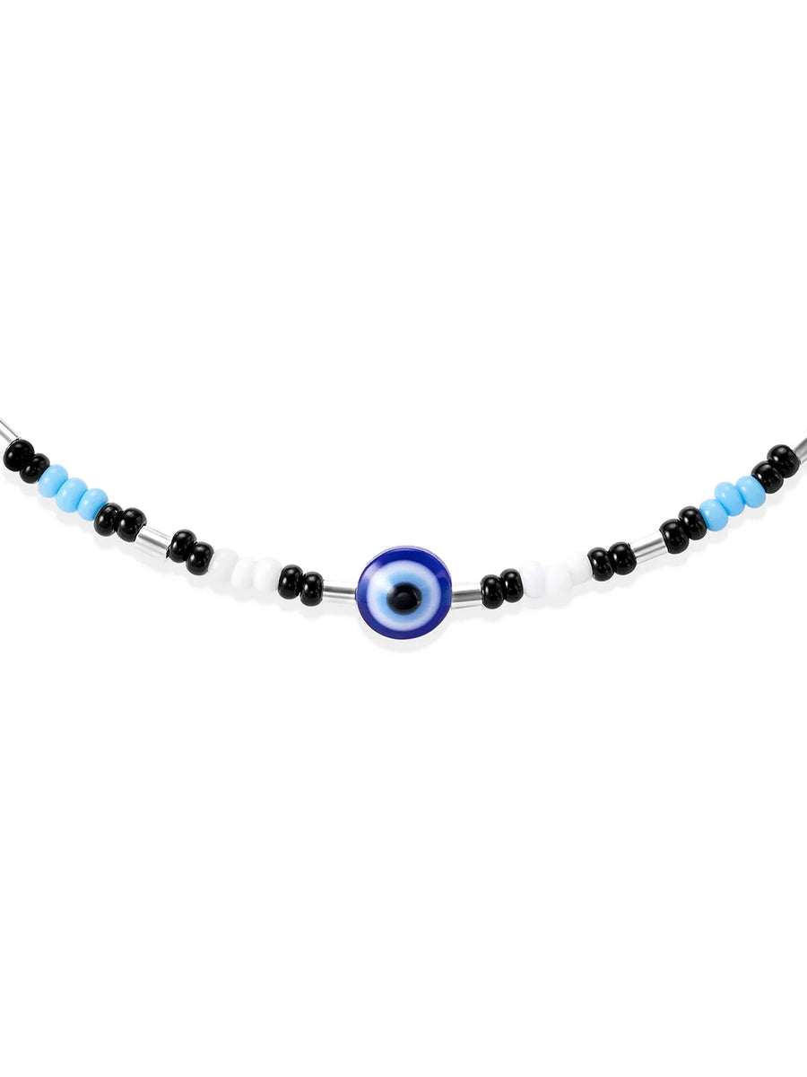 Evil Eye Guardian Anklet | Protective & Stylish by Peora


