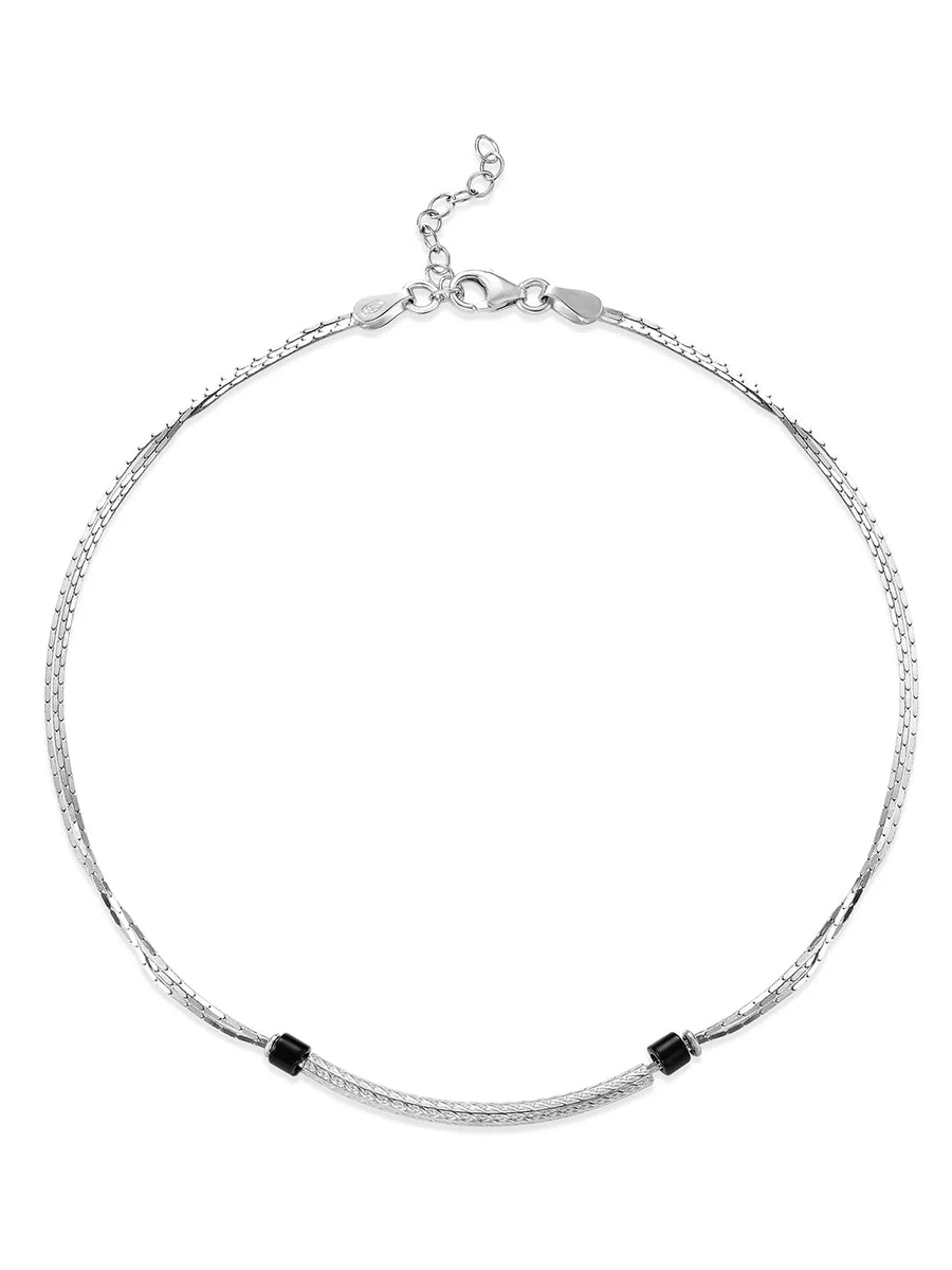 Sparkle Anklet | Dazzling Foot Jewellery by Peora

