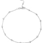 Moonlit Anklet | Subtle Sparkle & Elegance by Peora

