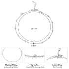 Moonlit Anklet | Subtle Sparkle & Elegance by Peora

