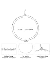 Anklet for Elegant Style | Refined Foot Jewellery by Peora

