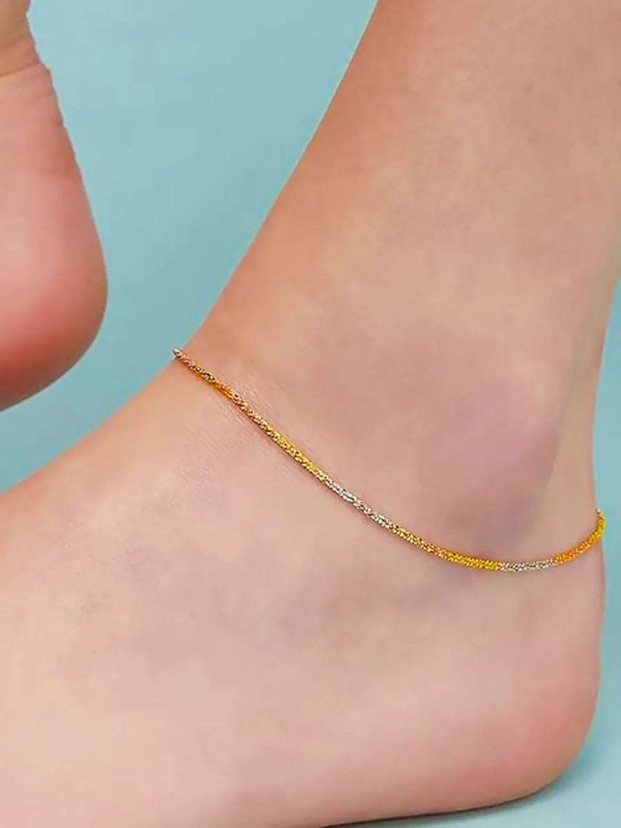 Charm Anklet Chain | Stylish & Delicate Designs by Peora

