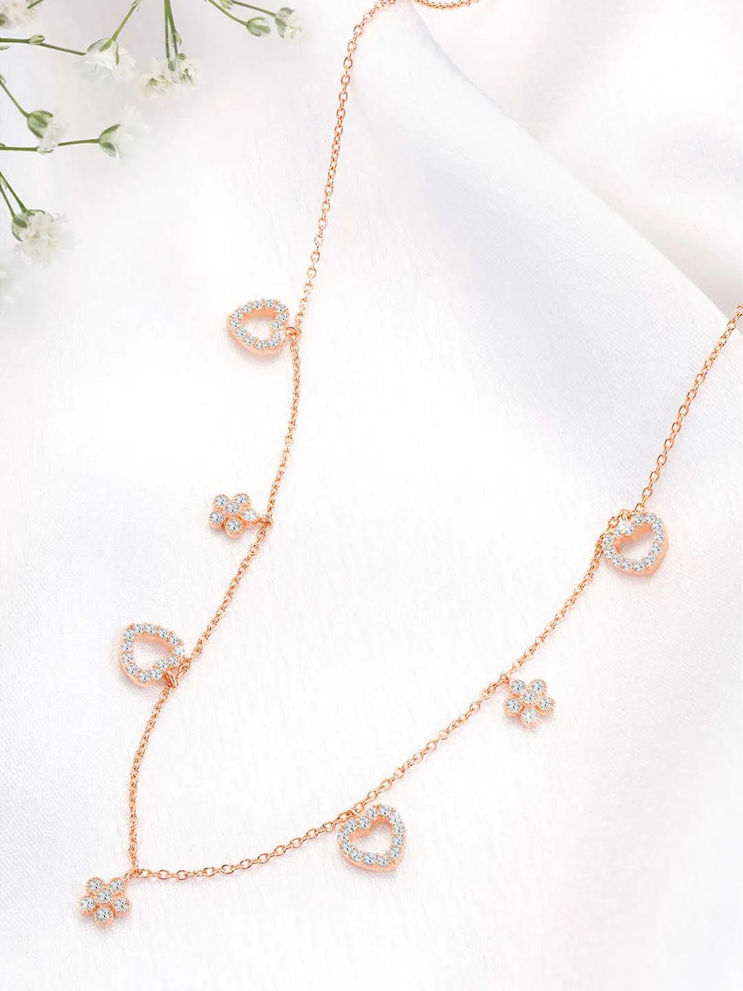 Modern Romance Necklace – Elegant Fashion Jewellery by Peora

