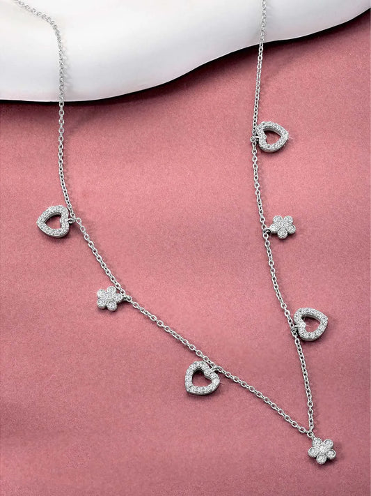 Modern Romance Necklace – Elegant Fashion Jewellery by Peora

