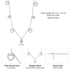 Modern Romance Necklace – Elegant Fashion Jewellery by Peora

