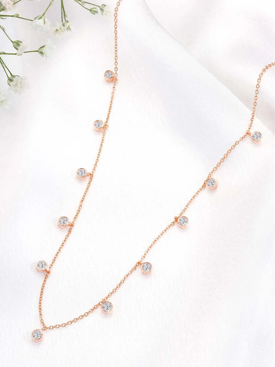 Sparkle Chain Necklace – Radiant Fashion Jewellery by Peora

