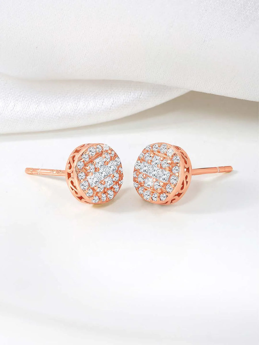 Elegance Stud Earrings – Graceful & Stylish by Peora

