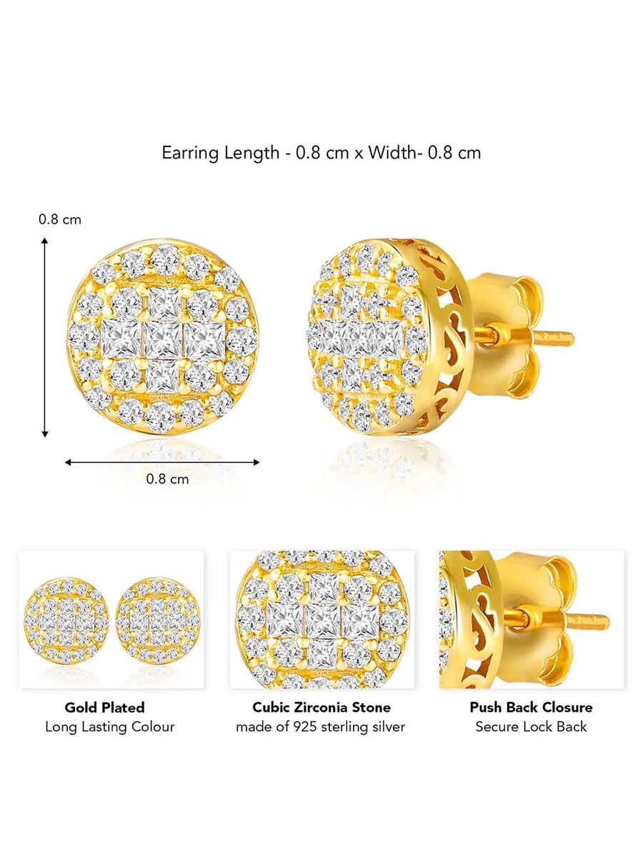 Elegance Stud Earrings – Graceful & Stylish by Peora

