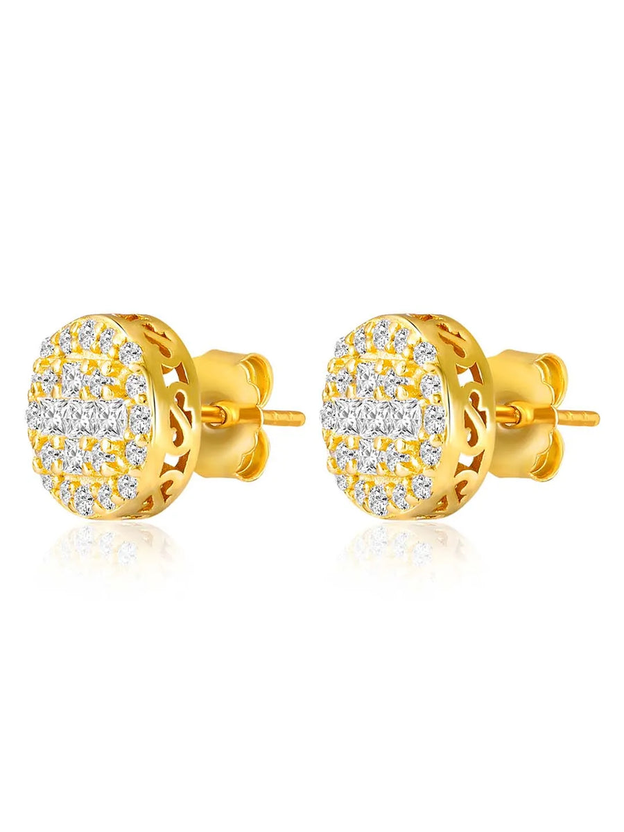Elegance Stud Earrings – Graceful & Stylish by Peora

