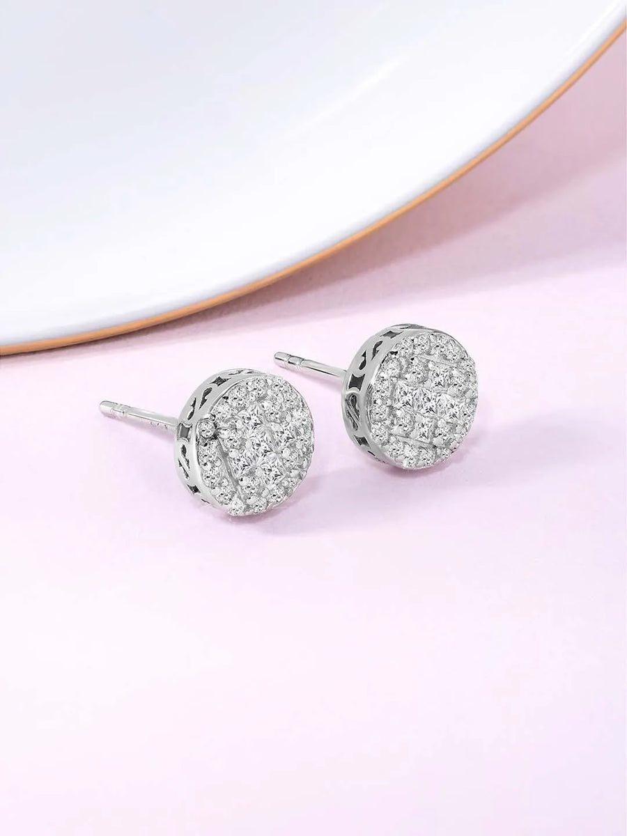 Elegance Stud Earrings – Graceful & Stylish by Peora

