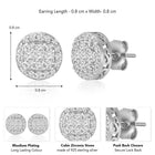 Elegance Stud Earrings – Graceful & Stylish by Peora

