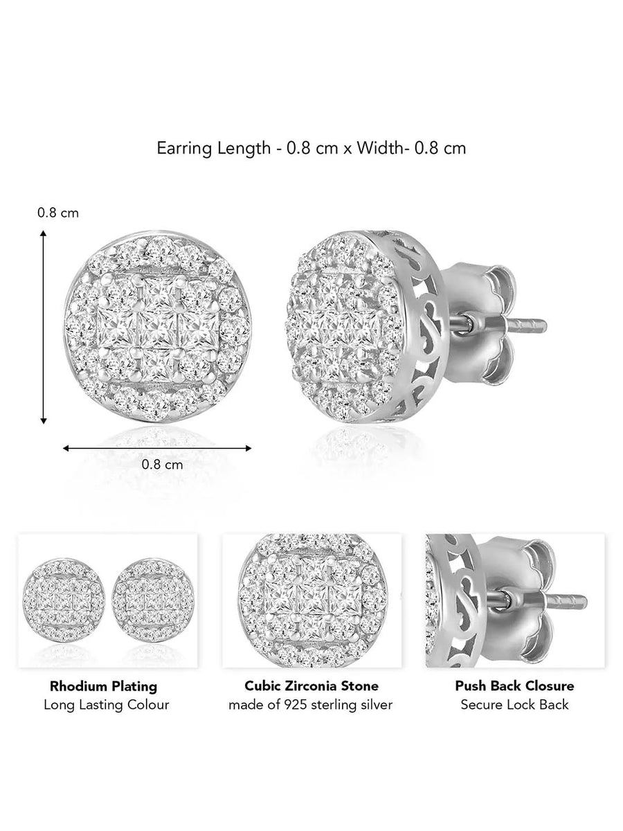 Elegance Stud Earrings – Graceful & Stylish by Peora

