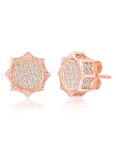 Brilliance Stud Earrings | Sparkling Everyday Elegance by Peora

