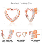 Elegance Stud Earrings – Sophisticated Jewellery by Peora