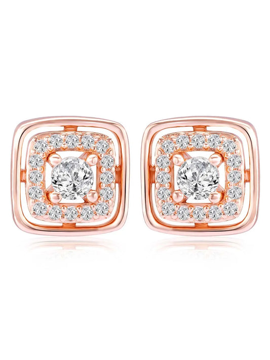Gleam Stud Earrings – Sparkling Jewellery by Peora