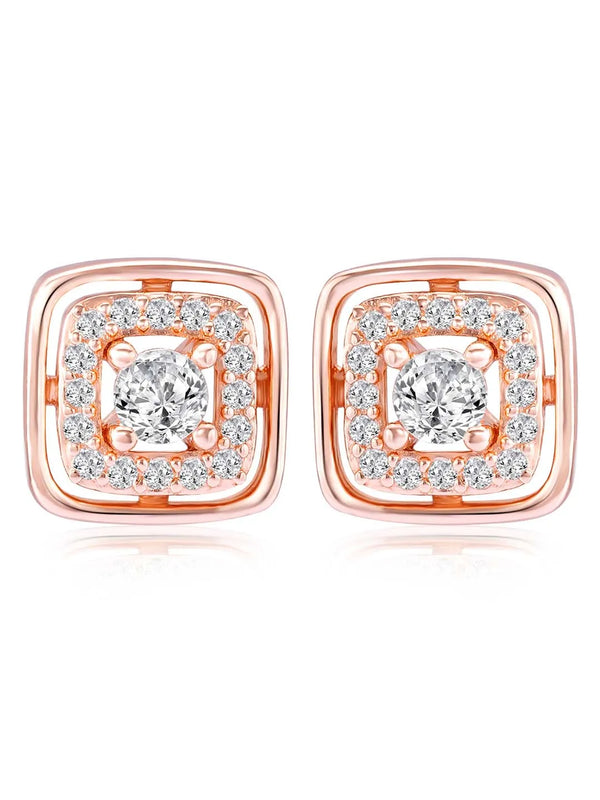 Gleam Stud Earrings – Sparkling Jewellery by Peora