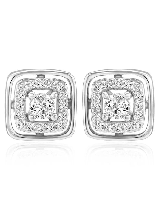 Gleam Stud Earrings – Sparkling Jewellery by Peora