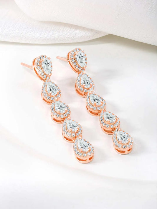 Twilight Drop Earrings – Elegant Jewelry by Peora

