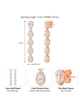 Twilight Drop Earrings – Elegant Jewelry by Peora

