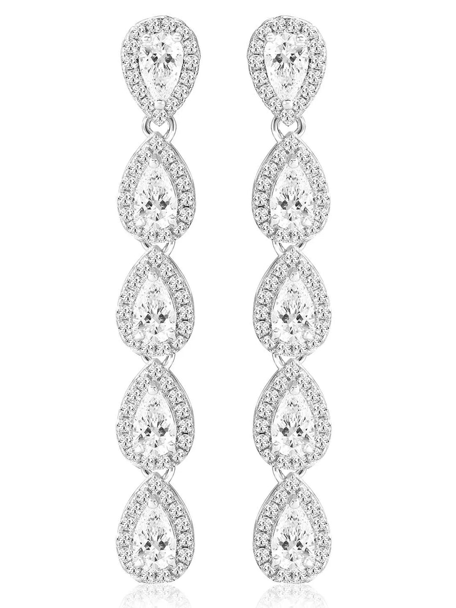 Twilight Drop Earrings – Elegant Jewelry by Peora

