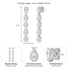Twilight Drop Earrings – Elegant Jewelry by Peora

