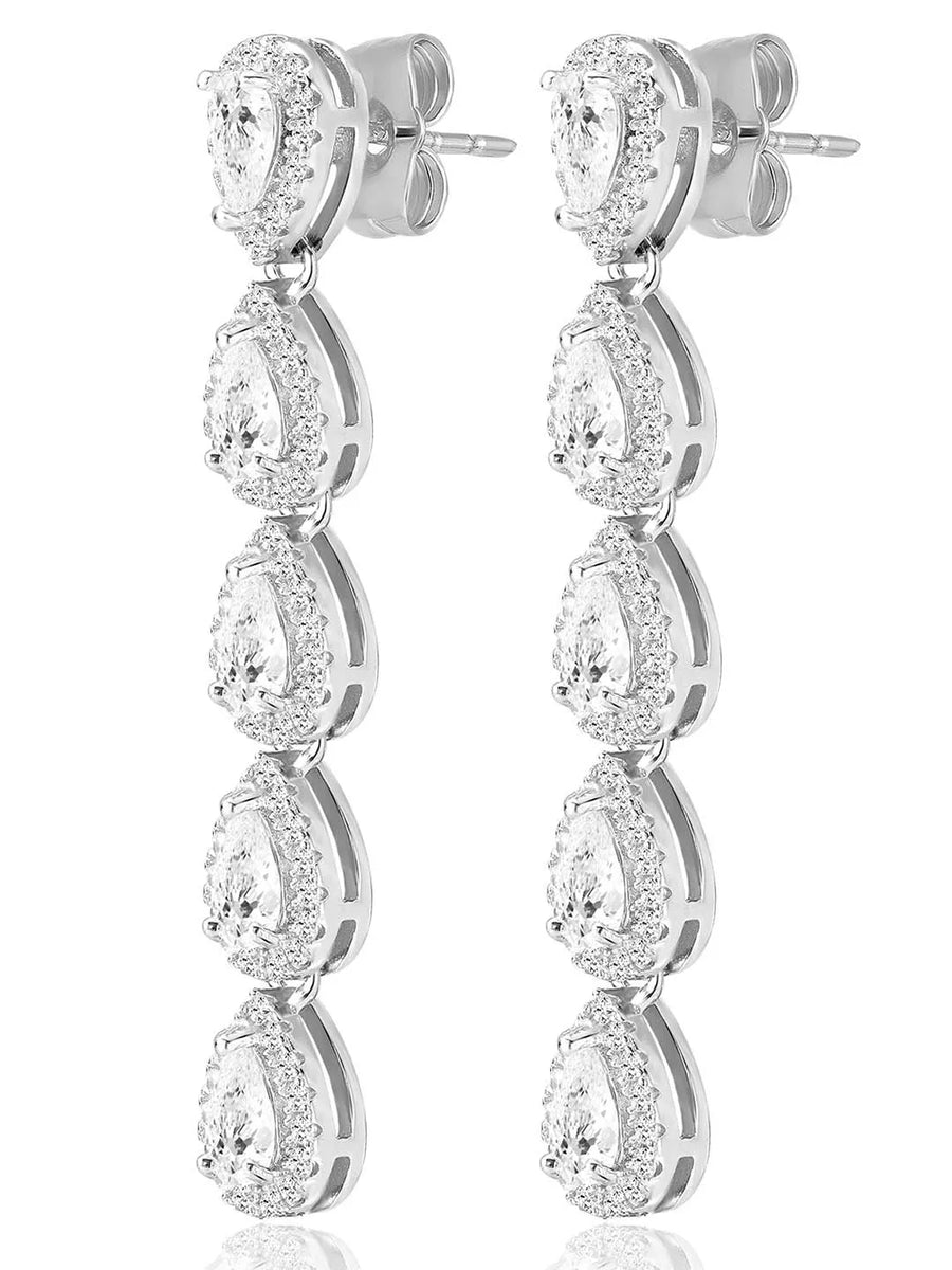 Twilight Drop Earrings – Elegant Jewelry by Peora

