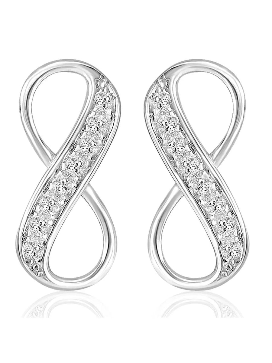 Horizon Stud Earrings – Elegant Jewelry by Peora

