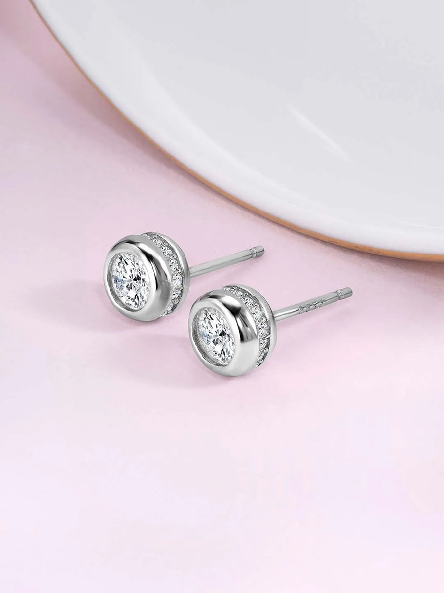 Moon Jewels Stud Earrings – Mystical Jewelry by Peora

