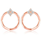 Halo Stud Earrings – Radiant Jewelry by Peora

