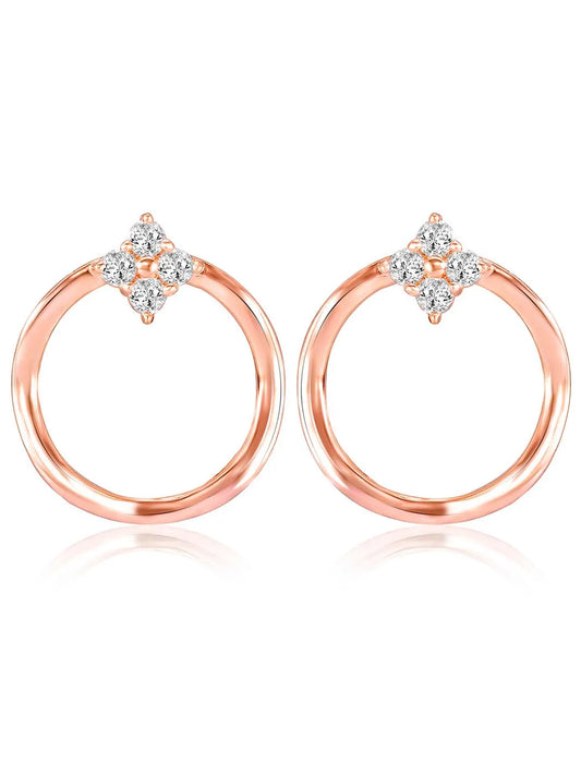 Halo Stud Earrings – Radiant Jewelry by Peora

