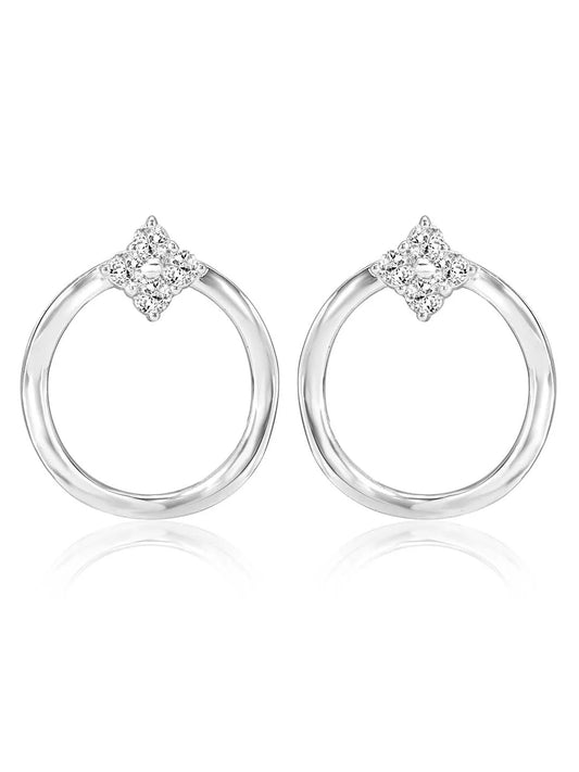 Halo Stud Earrings – Radiant Jewelry by Peora

