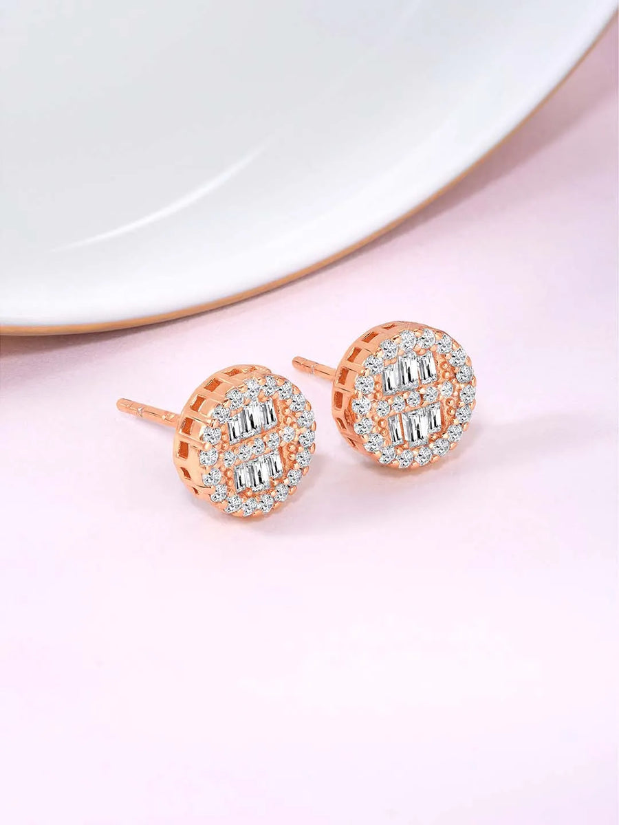 Sparkle Stud Earrings – Dazzling Jewelry by Peora

